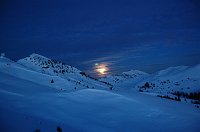 13 Mi abbasso dal Pizzo ed ecco che spunta la Luna!